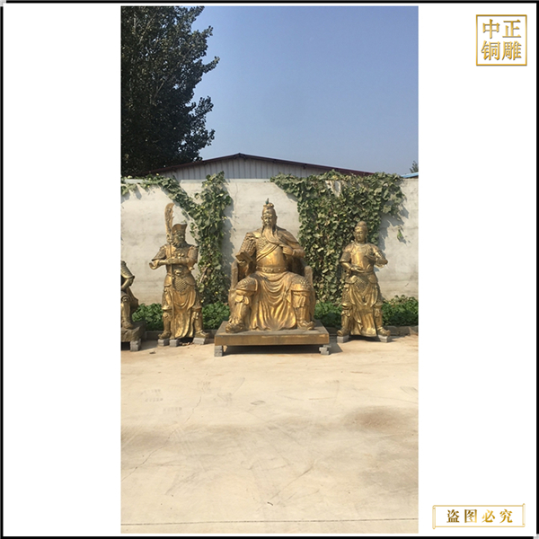 批發銅關公像